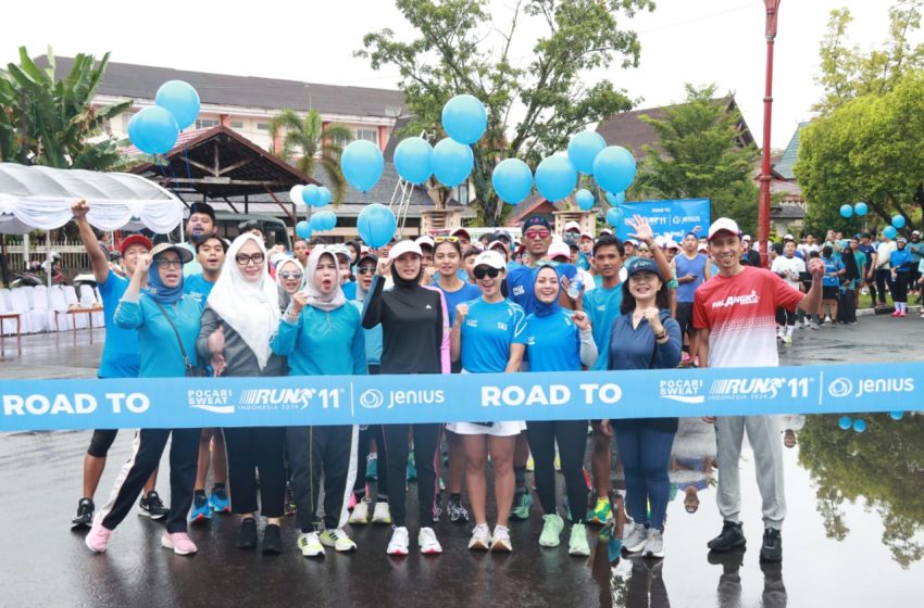  600 Orang Pelari Meriahkan Ajang Road to Pocari Sweat Run 2024