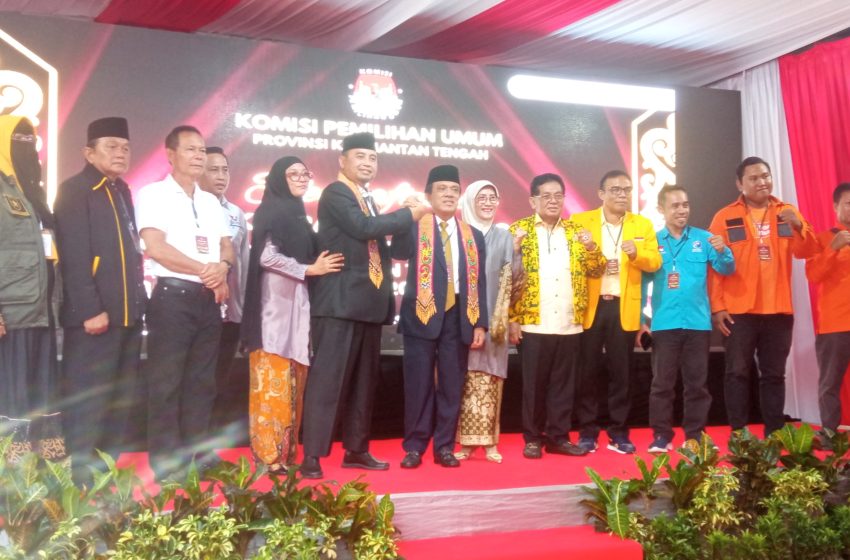  Resmi Daftar Ke KPU Kalteng, Abdul Razak – Sri Suwanto Maju Pilgub 2024