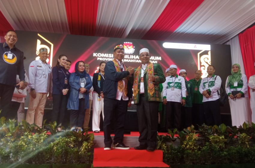  Mendaftar Pilgub 2024, Willy M. Yoseph – Habib Ismail Usung KALTENG HARMONIS