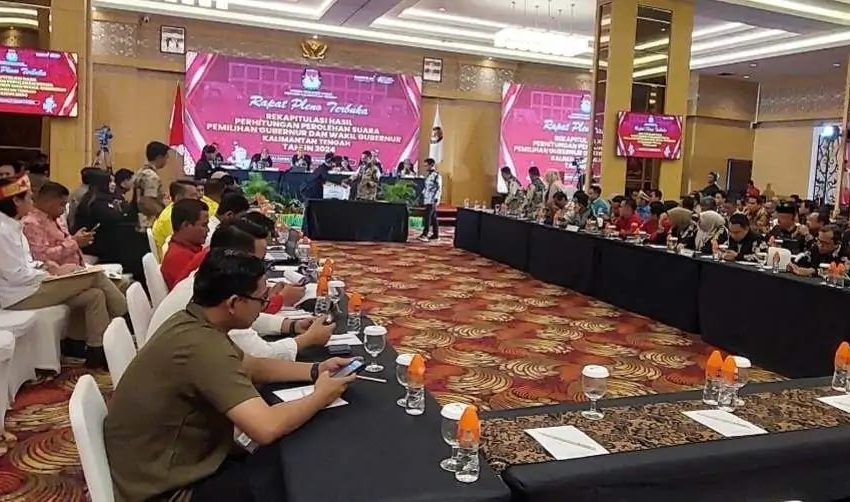  Hasil Rekapitulasi KPU, Agustiar-Edy Unggul di Pilgub Kalteng