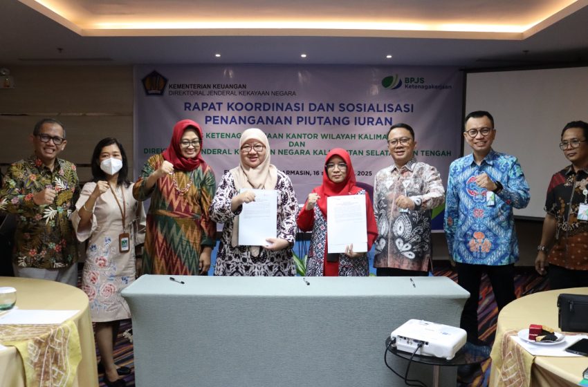 BPJS Ketenagakerjaan Pangkalan Bun Serahkan Berkas Piutang Iuran Kepada KPKN, Wujud Sinergi Penguatan Tertib Administrasi