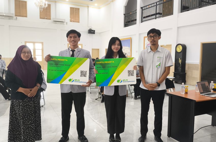  BPJS Ketenagakerjaan Lindungi Peserta Magang di LKP Genius Pangkalan Bun