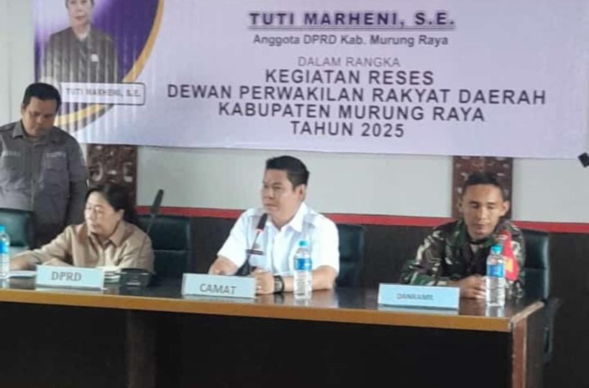  Reses di Tanah Siang, Tuti Marheni Tampung Banyak Aspirasi dan Keluhan Masyarakat
