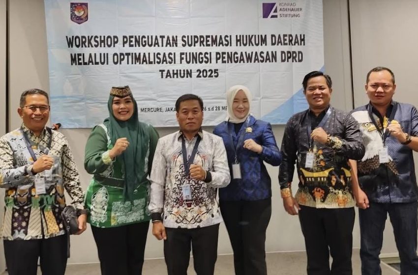  Tingkatkan Kualitas Pelayanan Administrasi Publik, serta Kapasitas dan Kualitas Tugas Anggota DPRD. Legislator Mura Ikuti Workshop Penguatan Supremasi Hukum