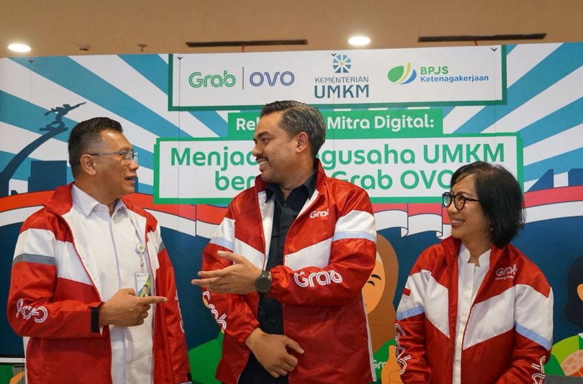 BPJS Ketenagakerjaan Dukung Grab dan Kementerian UMKM Hadirkan Bantalan Sosial Digital melalui Program Rekrutmen Mitra Digital