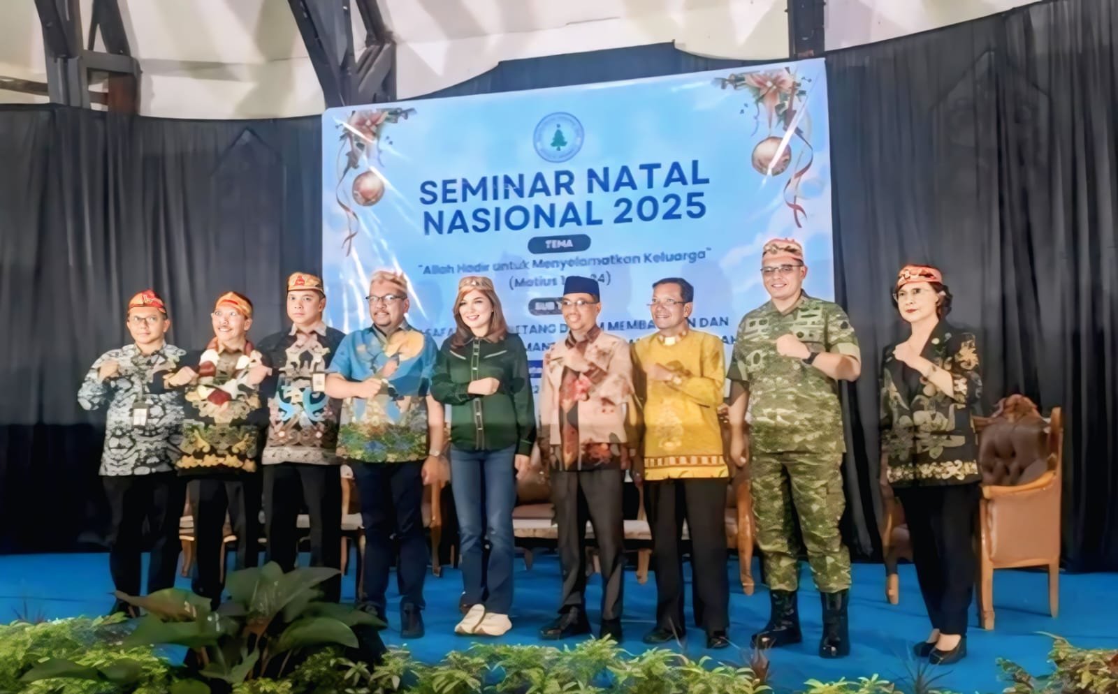 Palangka Raya Gelar Seminar Natal Nasional. Pemerintah Dukung Pengajaran Iman dan Kearifan Lokal