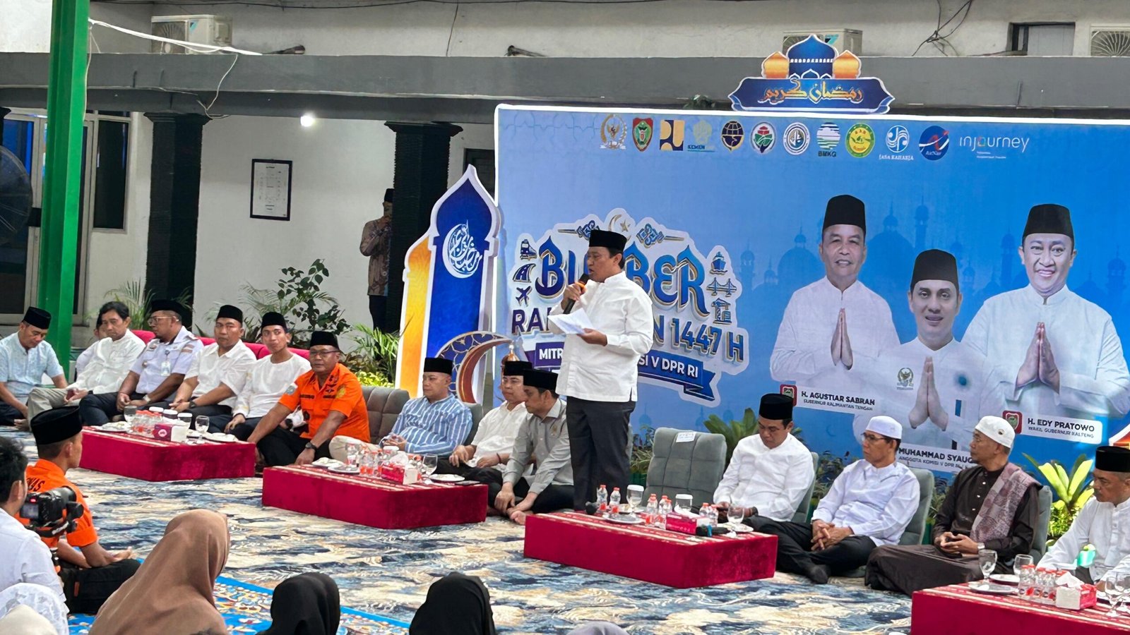 Sinergi Infrastruktur, Wagub Kalteng Hadiri Buka Puasa Bersama Komisi V DPR RI