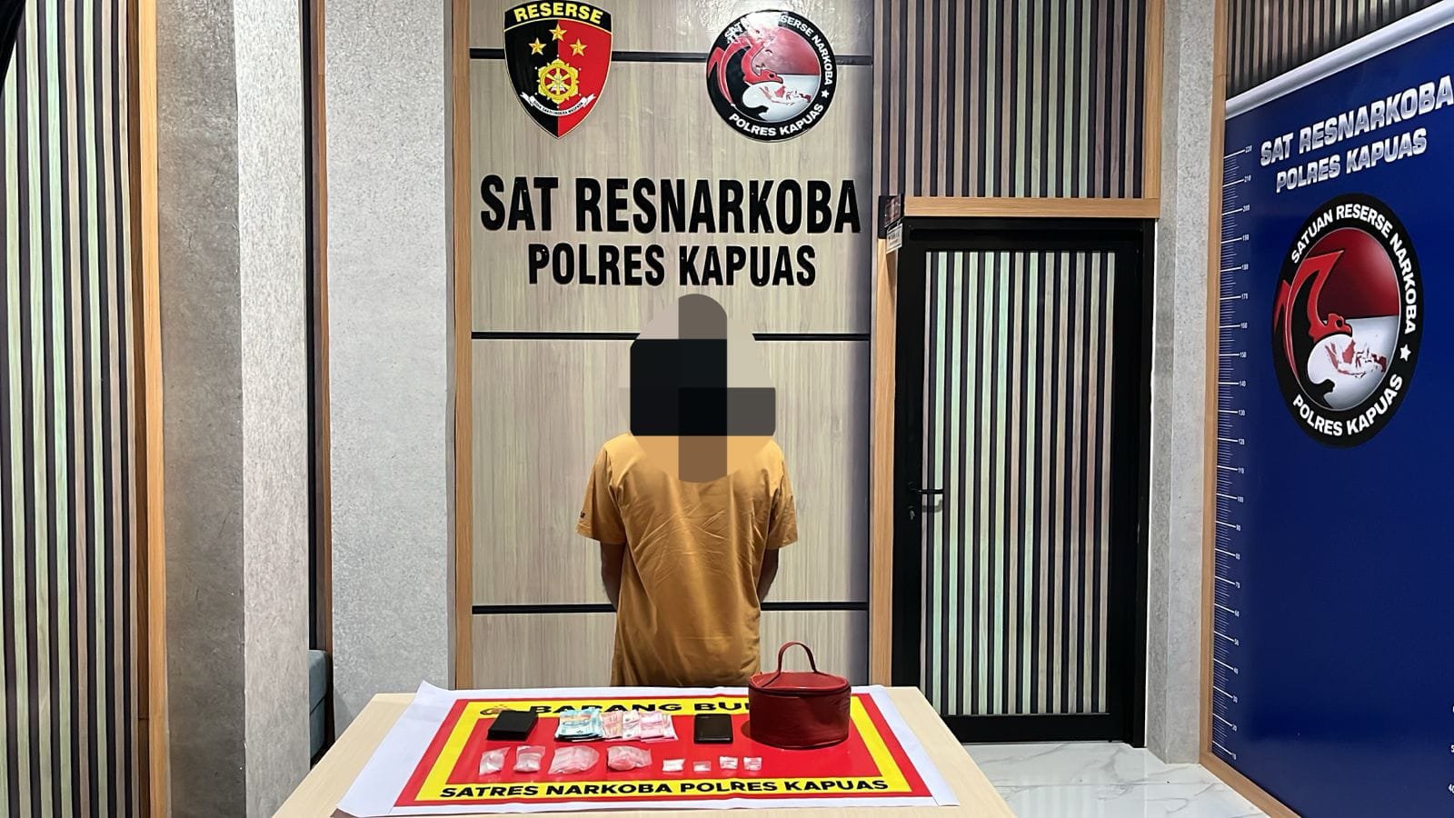Sabu 7,64 Gram Disita, Polisi Kapuas Tegaskan Perang Melawan Narkotika