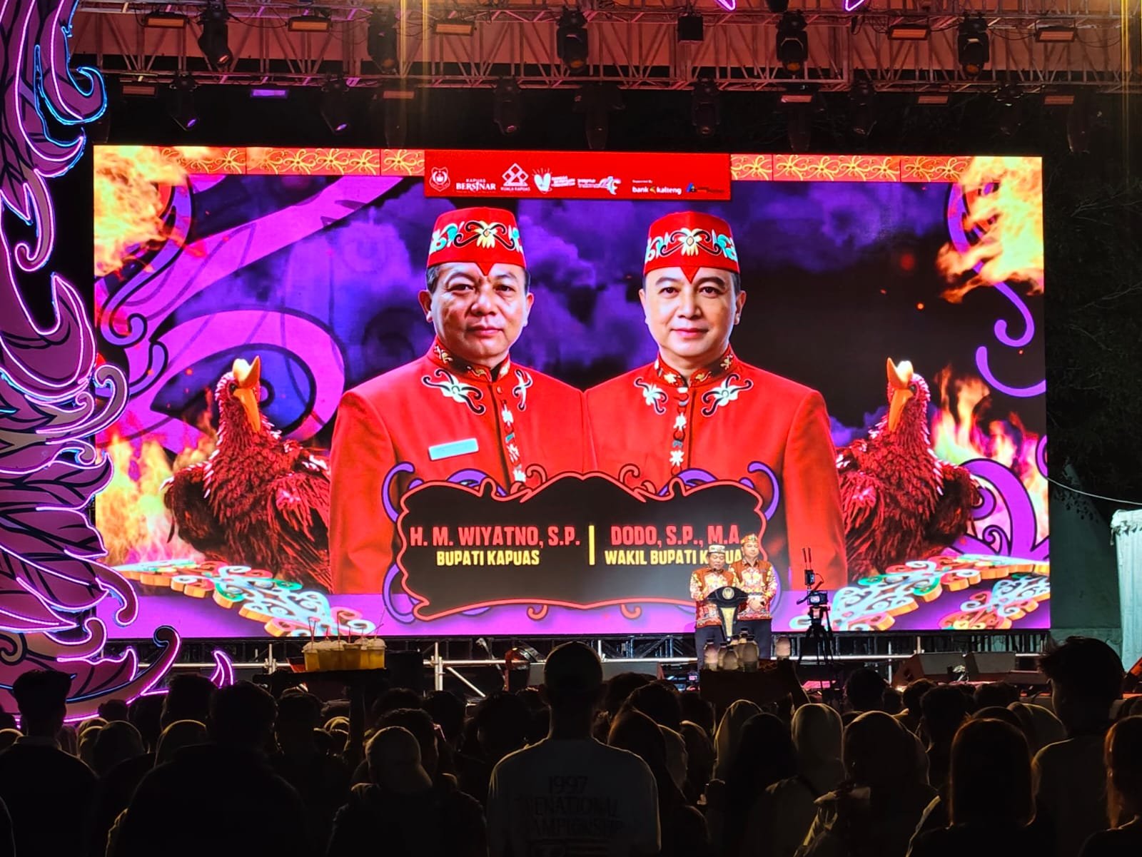Pesta Rakyat Pestaforia Kapuas Puncaki HUT ke-220 Kota dan ke-75 Pemkab