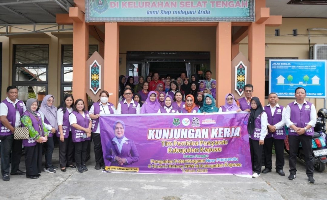 Pembina Posyandu Kapuas Tinjau Layanan Ibu dan Anak