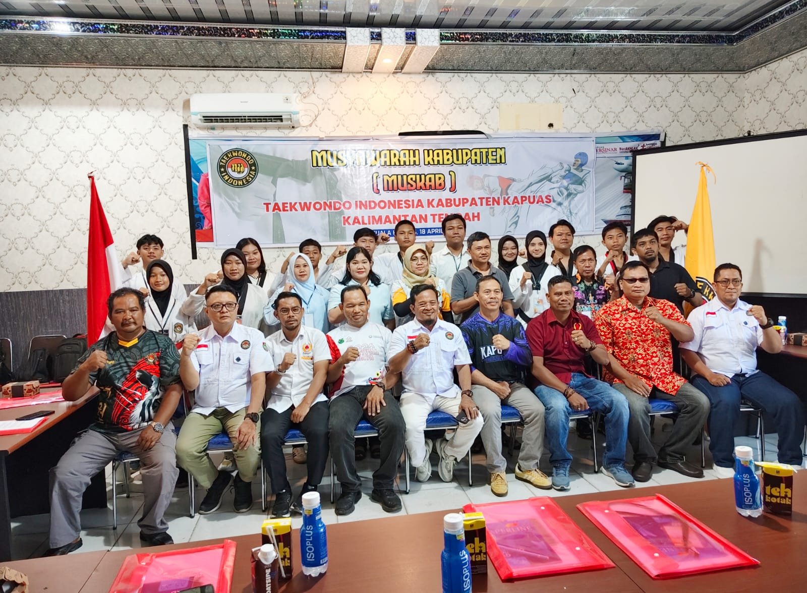 Teras Kembali Kembali Pimpin Taekwondo Kapuas, Optimistis Raih Emas Porprov