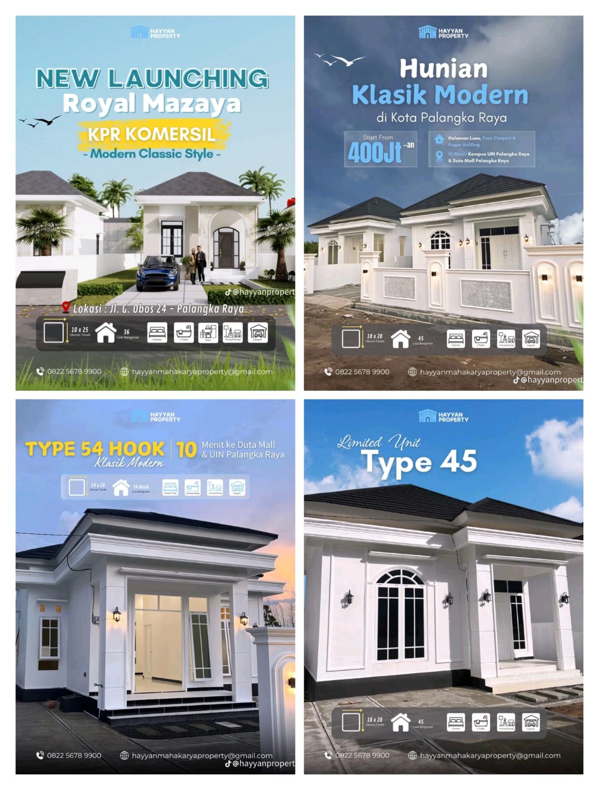 Hayyan Property Wujudkan Rumah Impian Masyarakat Kota Palangka Raya
