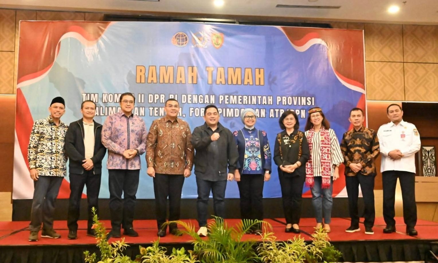 Sinergi Pusat-Daerah Menguat, Komisi II DPR RI dan ATR/BPN Kunjungi Kalteng