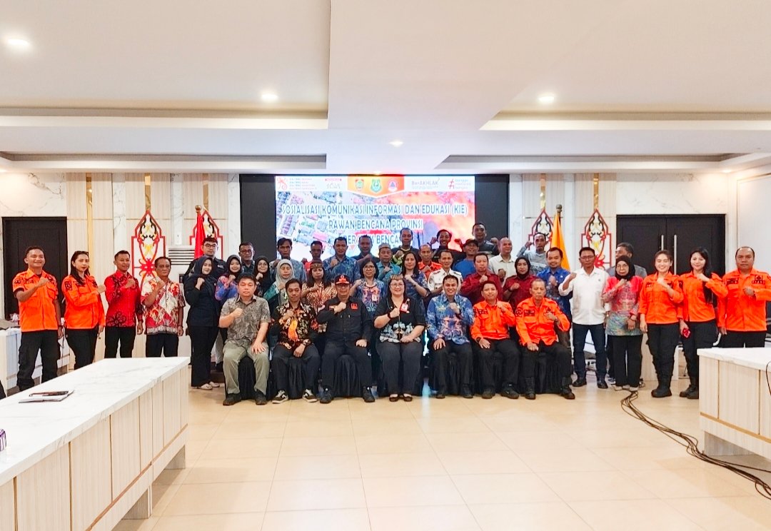Pemprov Kalteng Perkuat Budaya Sadar Bencana melalui Sosialisasi KIE di Kapuas