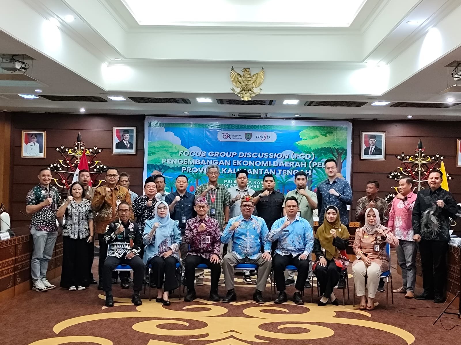 FGD PED Kalteng Dorong Akses Pembiayaan dan Penguatan UMKM