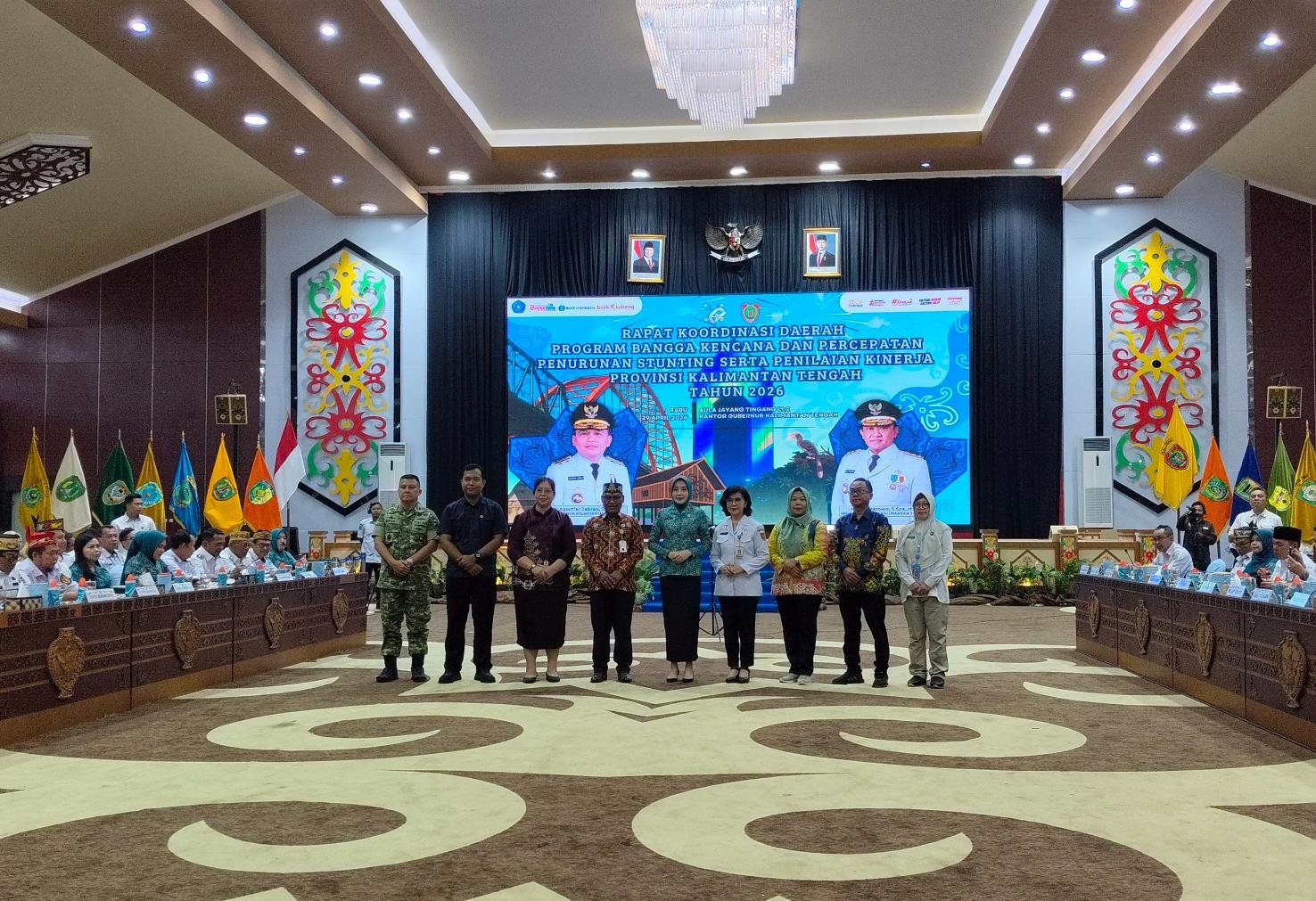 Pemprov Kalteng Gelar Rakorda Bangga Kencana, Perkuat Percepatan Penurunan Stunting