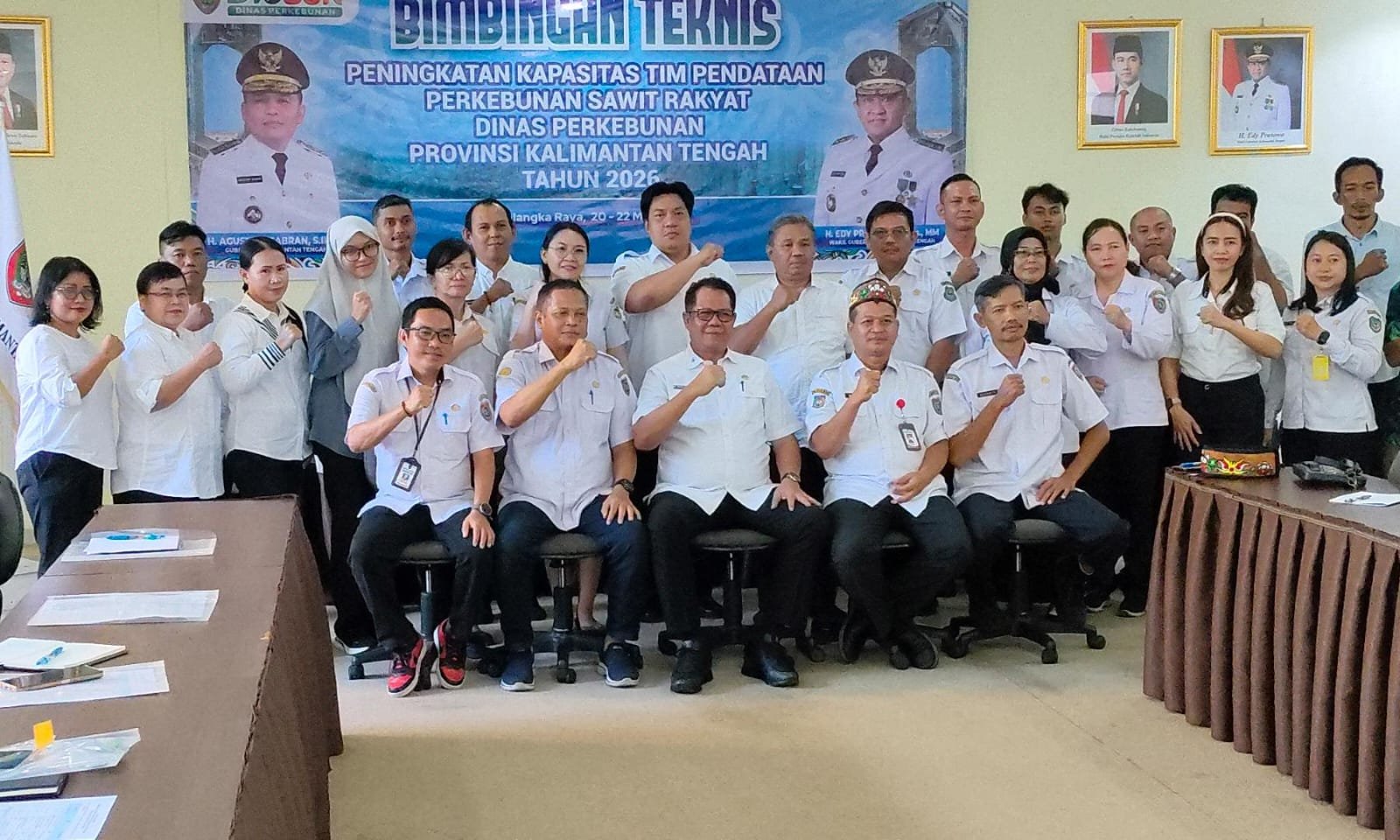 Disbun Kalteng Perkuat Pendataan Sawit Rakyat, Targetkan 1.500 Pekebun Terdata Tahun 2026
