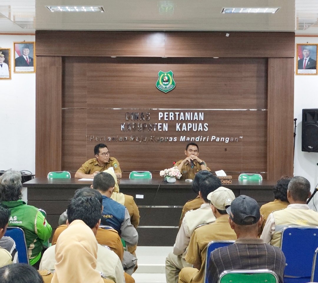 Halal Bihalal Dinas Pertanian Kapuas Pererat Kebersamaan Pegawai dan Petani