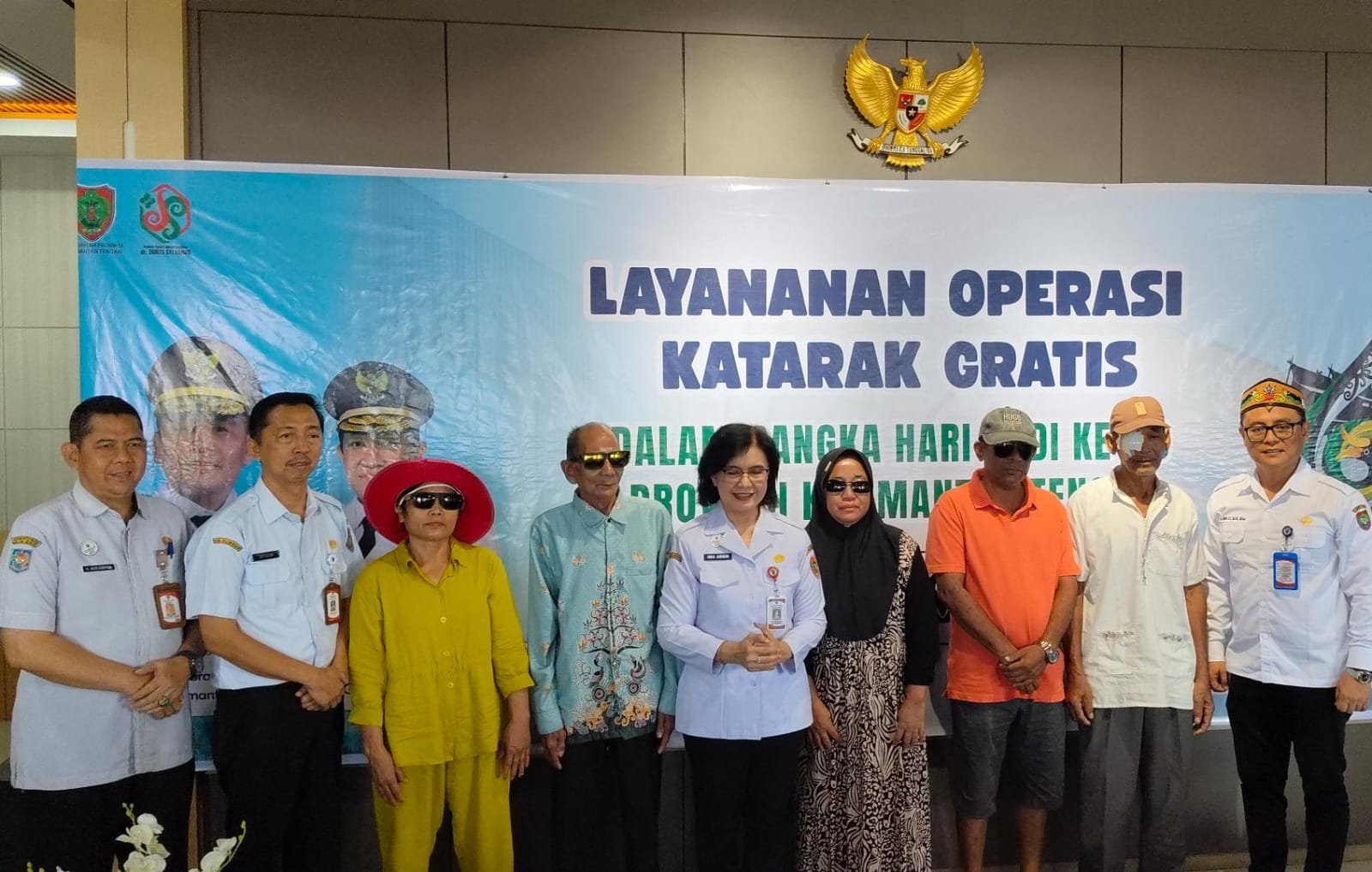 Operasi Katarak Gratis Warnai HUT ke-69 Kalteng, Pemprov Bantu Pulihkan Penglihatan Warga