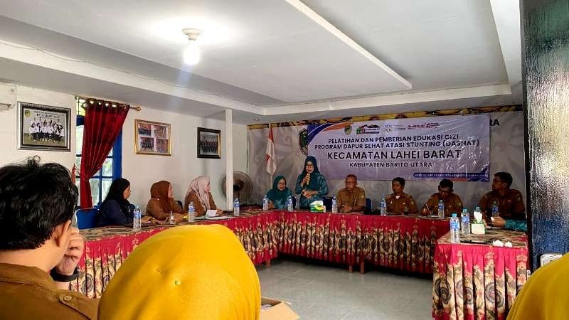 TP PKK dan Disdalduk KB-P3A Barut Gelar Pelatihan DASHAT di Lahei Barat