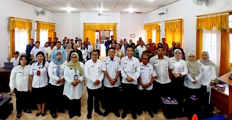 Disnakertanrankop UKM Barut Sosialisasi Perencanaan dan Pengembangan Kawasan Transmigrasi