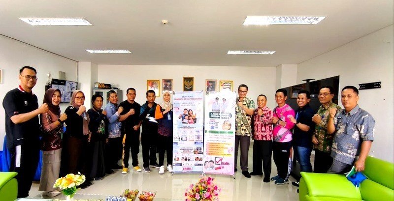 Disdukcapil dan RSUD Muara Teweh Perkuat PKS Layanan Adminduk