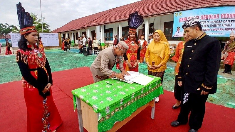 SMAN 4 Muara Teweh Resmi Jadi Sekolah Kebangsaan