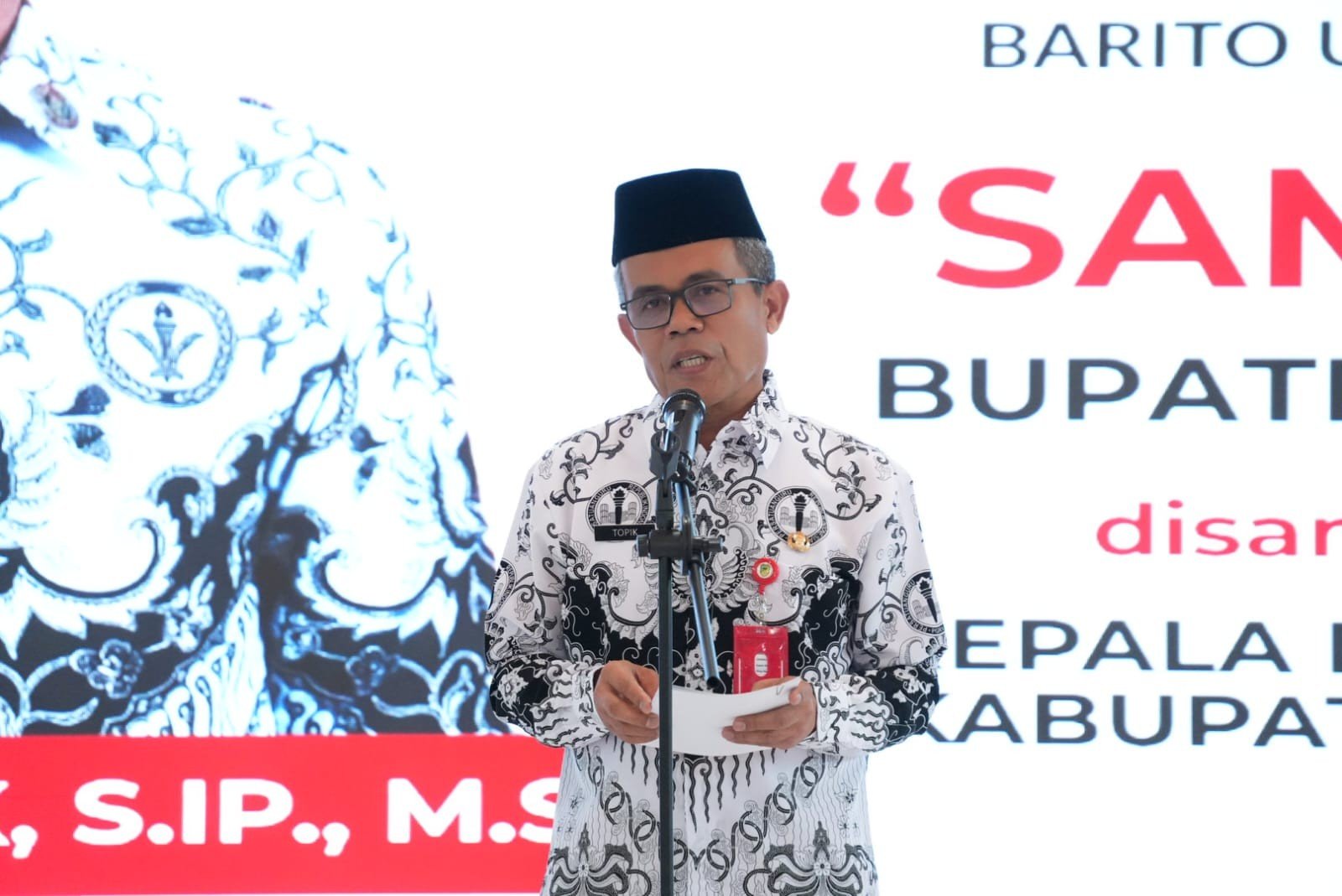 Bupati Barito Utara Ajak PGRI Tingkatkan Profesionalisme Guru dan Mutu Pendidikan