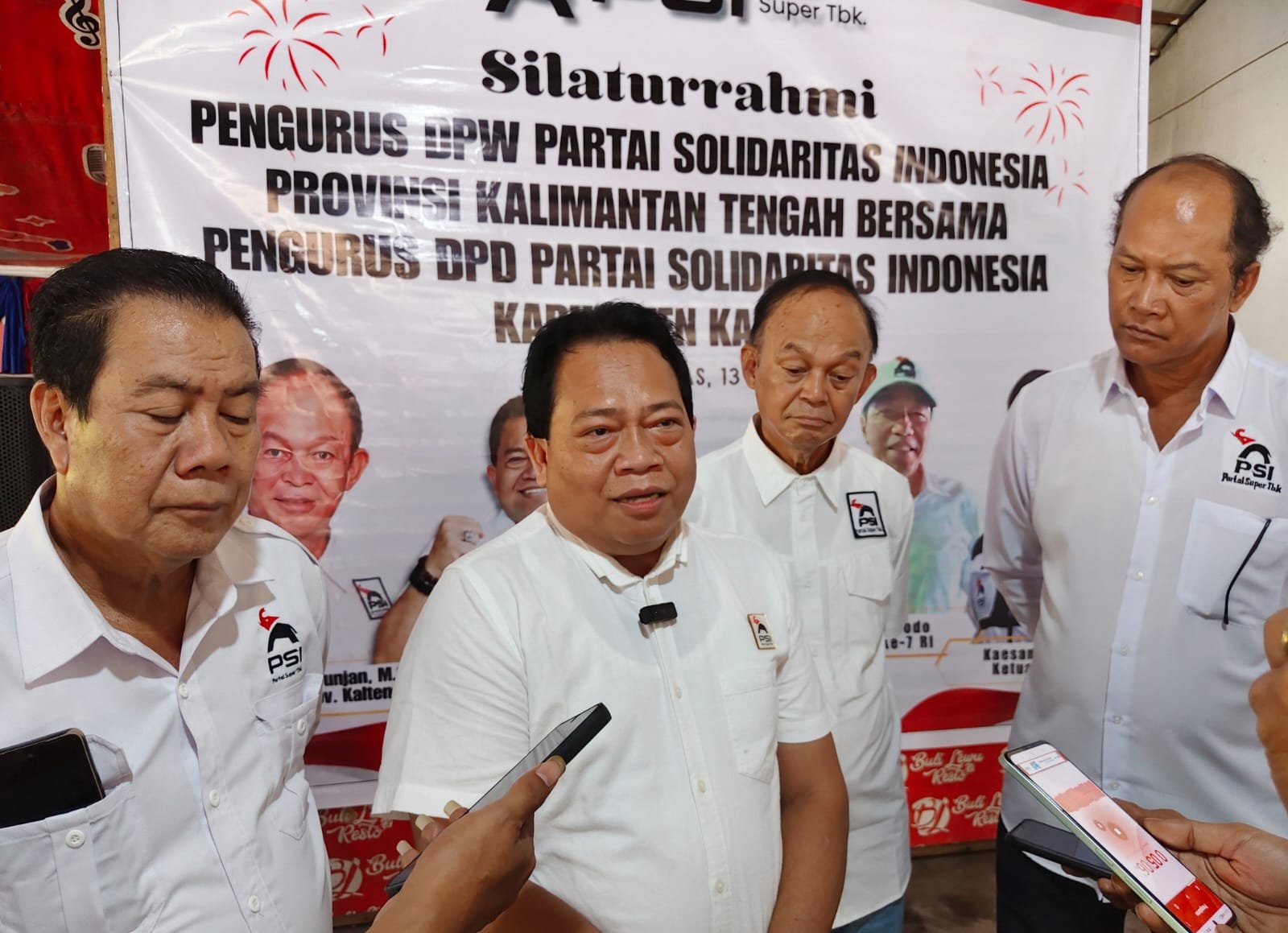 Safari Konsolidasi PSI Kalteng Ditutup di Kapuas, DPD Targetkan Struktur Partai Rampung Sebelum Akhir Tahun