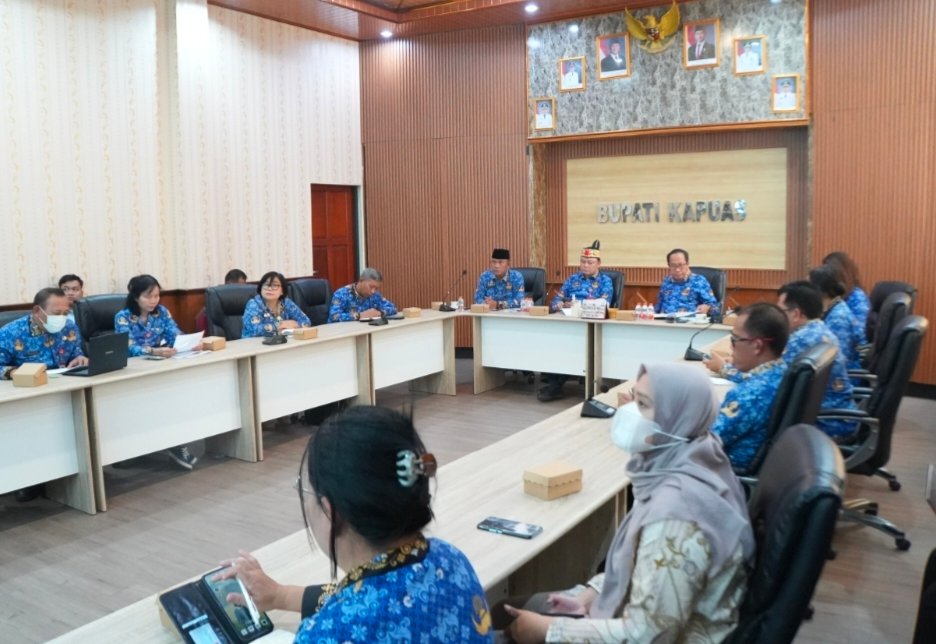 Pemkab Kapuas Bahas Penerbitan KKPR, Jalan Umum hingga Pelabuhan Jadi Sorotan