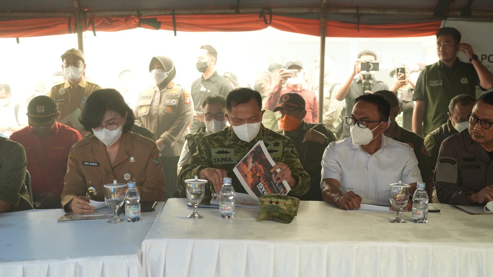 Pangdam Hadiri Rapat Evaluasi Penanggulangan Karhutla: Komitmen Kodam XXII/Tambun Bungai Perkuat Sinergi Lintas Sektor Dukung Penanggulangan Kebakaran Hutan dan Lahan