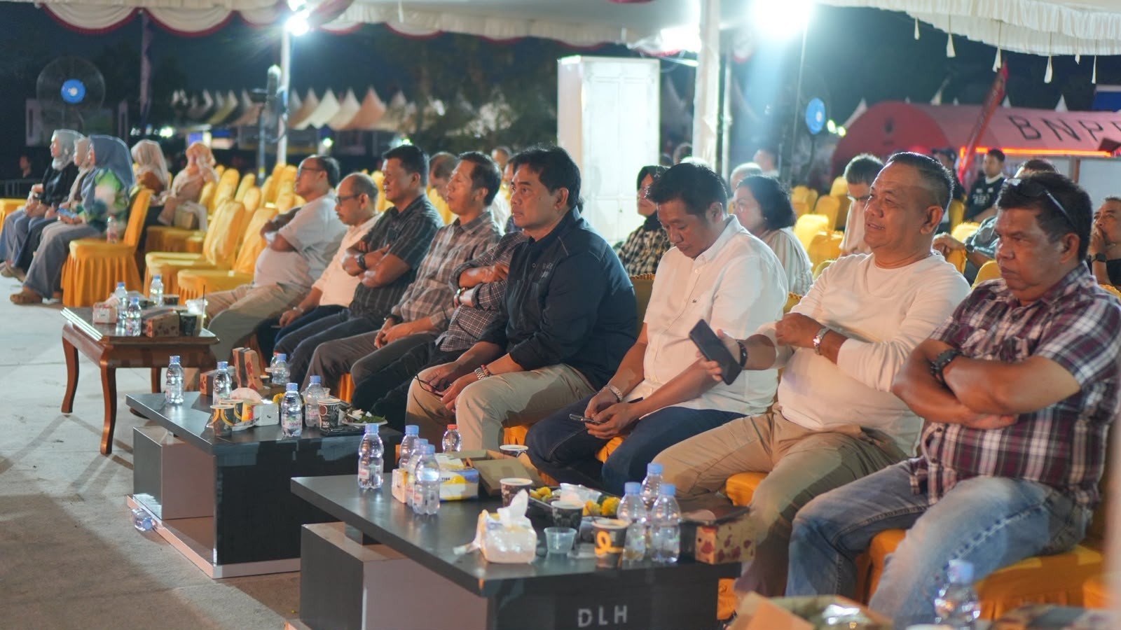 Bupati Shalahuddin Senang Masyarakat Antusiasme pada Parade Band Rock Klasik