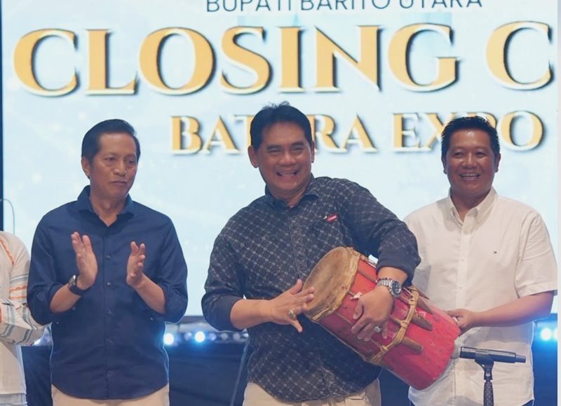 Bupati Barito Utara H. Shalahuddin Tutup Batara Expo 2026