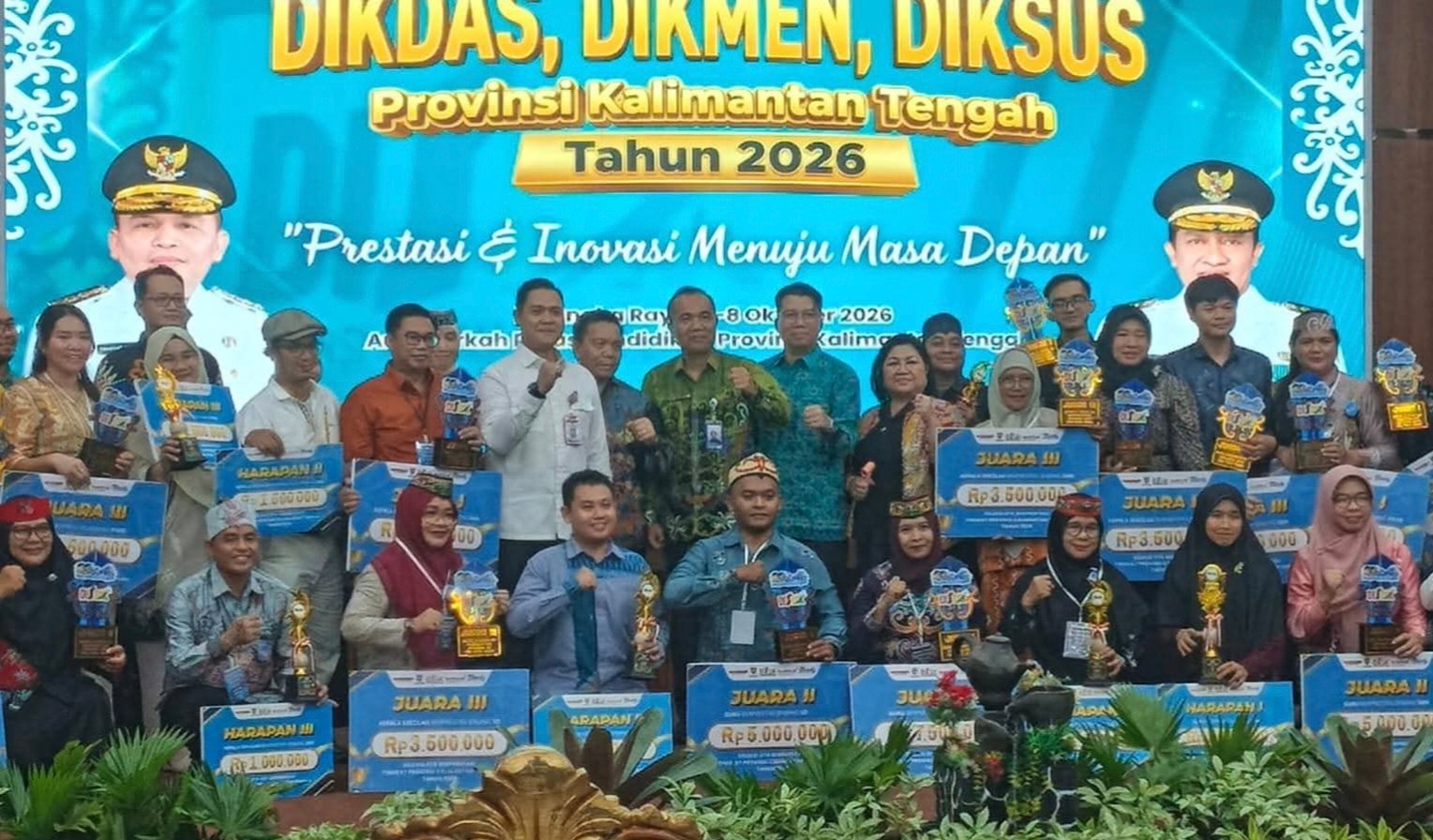 GTK Berprestasi Kalteng Jadi Garda Depan Dorong Pendidikan Berkualitas