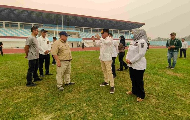 Pembangunan dan Penataan Venue Porprov XIII Kalteng Sudah 90 Persen